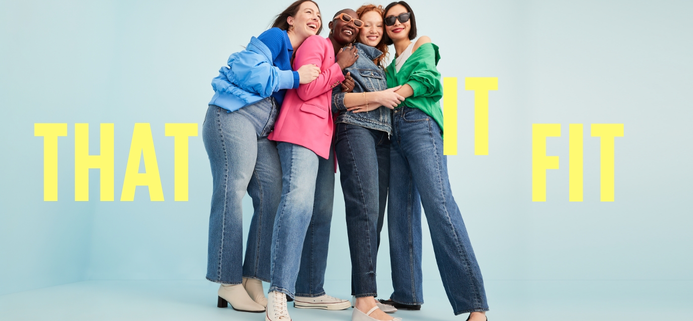 Old navy store jeans style guide