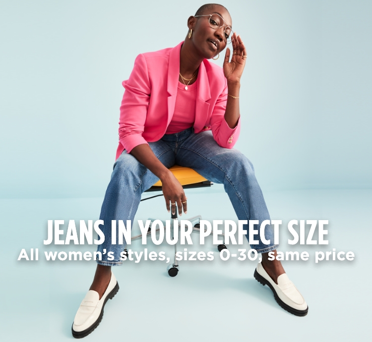 Size Chart  Women's Jeans