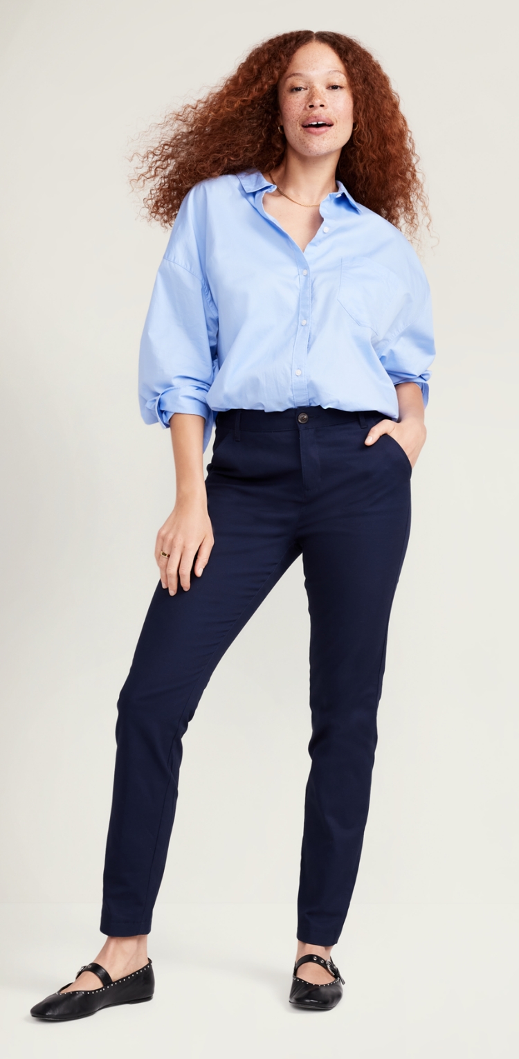 Solid stretch ankle pant, Contemporaine, Shop Women%u2019s Skinny Pants  Online in Canada