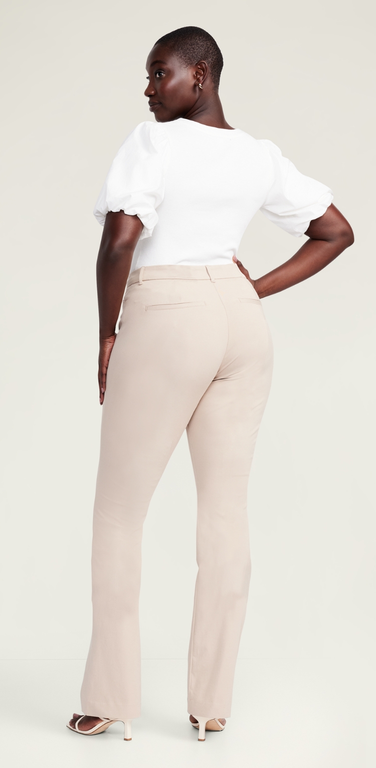 High-Waisted Pixie Flare Pants, Old Navy