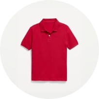 School uniforms polo for boys.