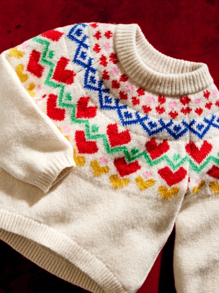 A holiday sweater.