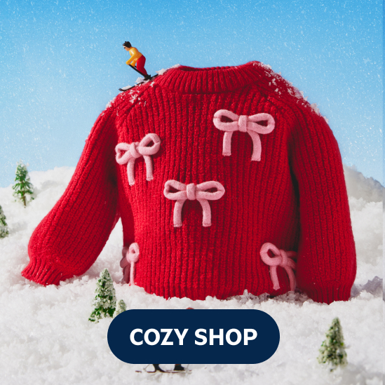 Image of an Old Navy red sweater.